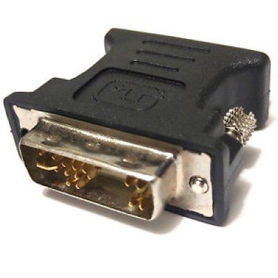 DVI to VGA Adapter - Black